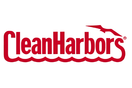 Clean Harbors logo with red lettering.