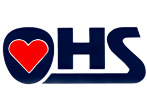 Heart and letters on black background.